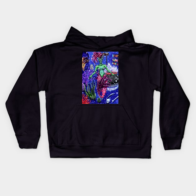 MerMay Sea Witch Kids Hoodie by MuseMints